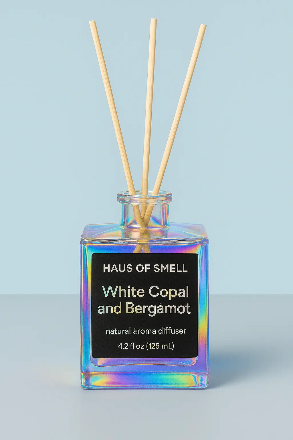 White Copal & Bergamot Natural Aroma Diffuser – 4.2 fl oz (125 mL) HAUS OF SMELL