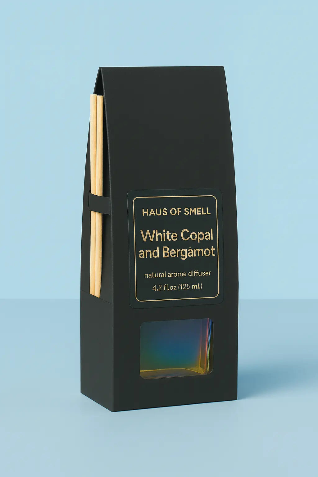 White Copal & Bergamot Natural Aroma Diffuser – 4.2 fl oz (125 mL) HAUS OF SMELL