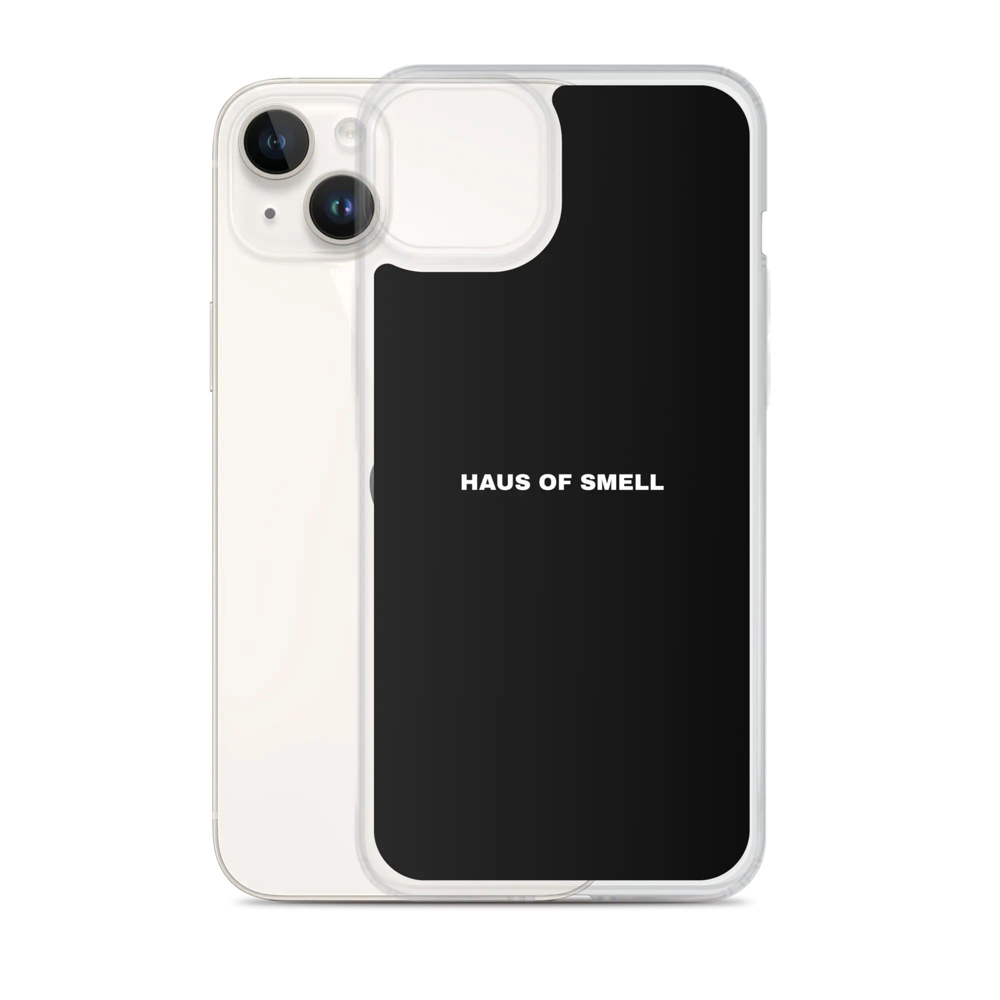 Clear Case for iPhone® HAUS OF SMELL