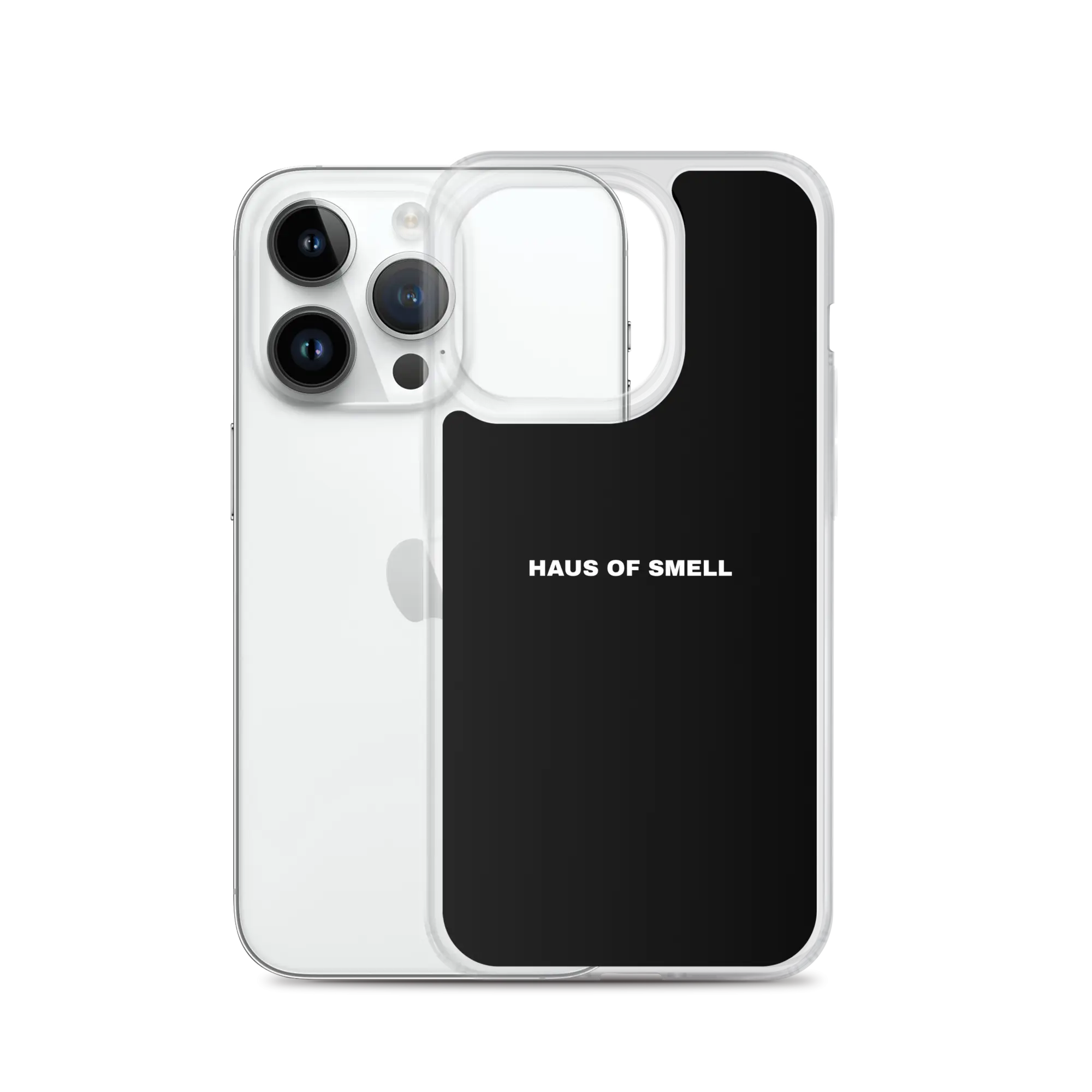 Clear Case for iPhone® HAUS OF SMELL