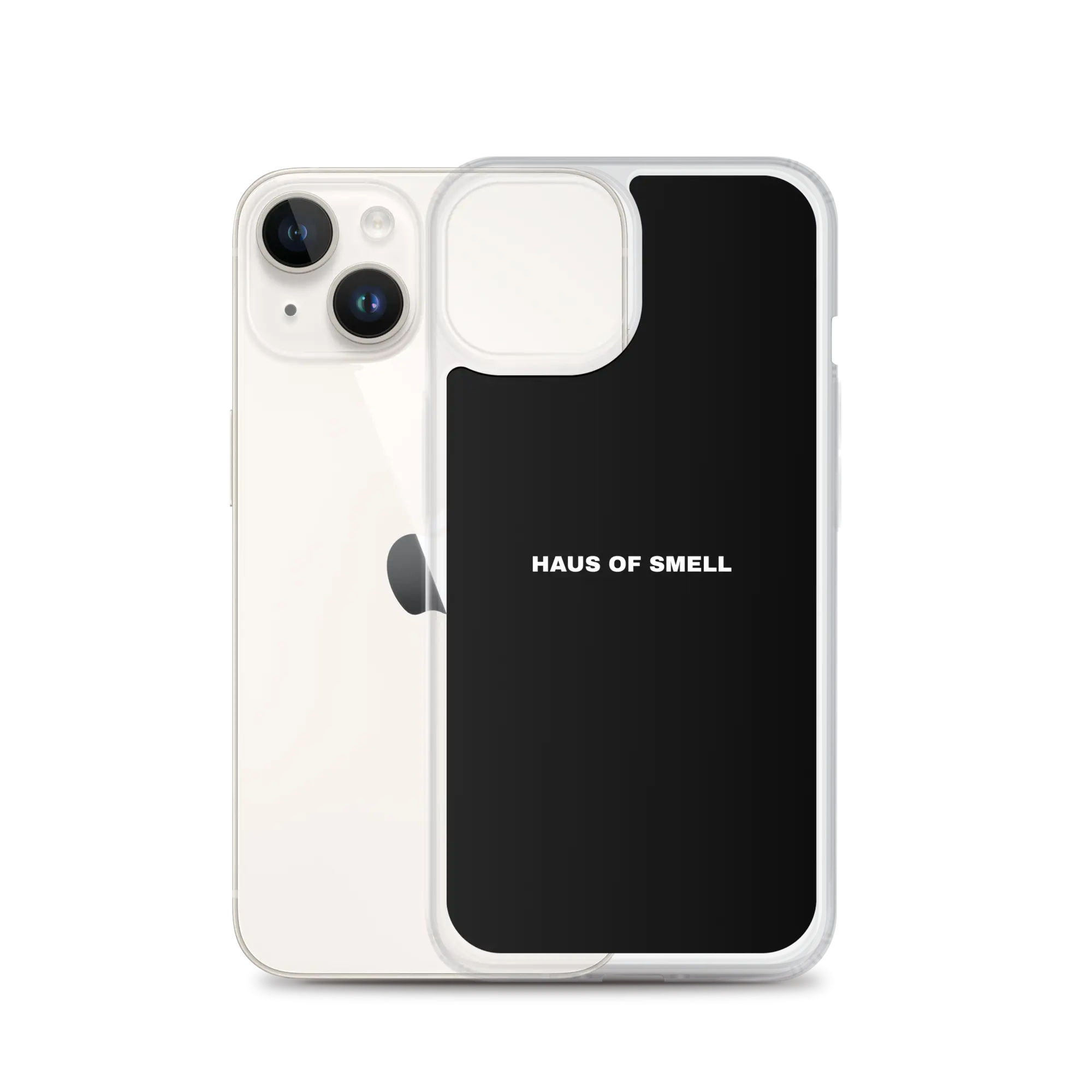 Clear Case for iPhone® HAUS OF SMELL