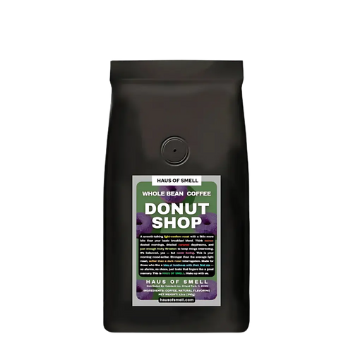 Donut Shop – Grinded Coffee by HAUS OF SMELL (12oz) HAUS OF SMELL