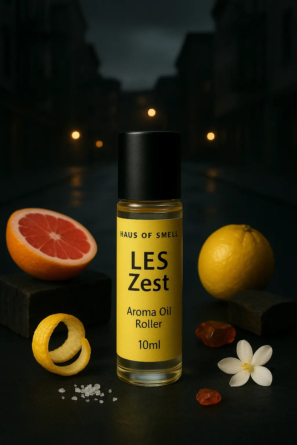 LES Zest Natural Perfume Oil Roller (10ML) Natural Botanical Perfume HAUS OF SMELL