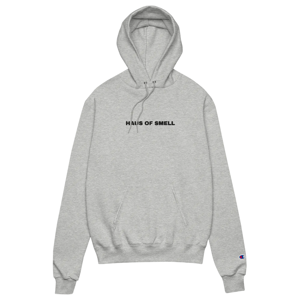 Unisex Champion hoodie HAUS OF SMELL