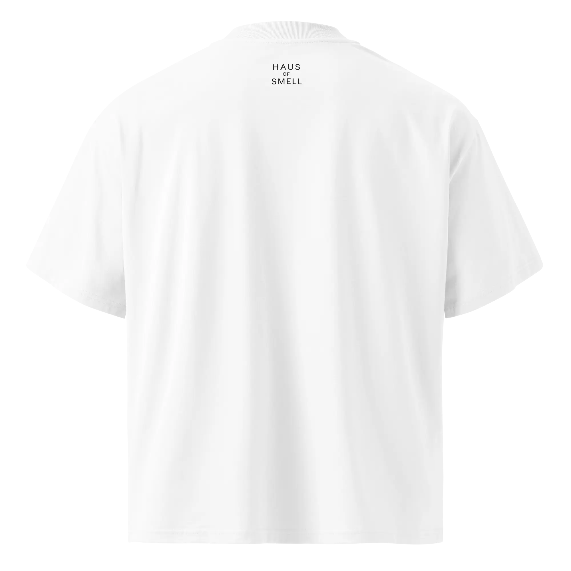 Unisex organic oversized high neck t-shirt HAUS OF SMELL