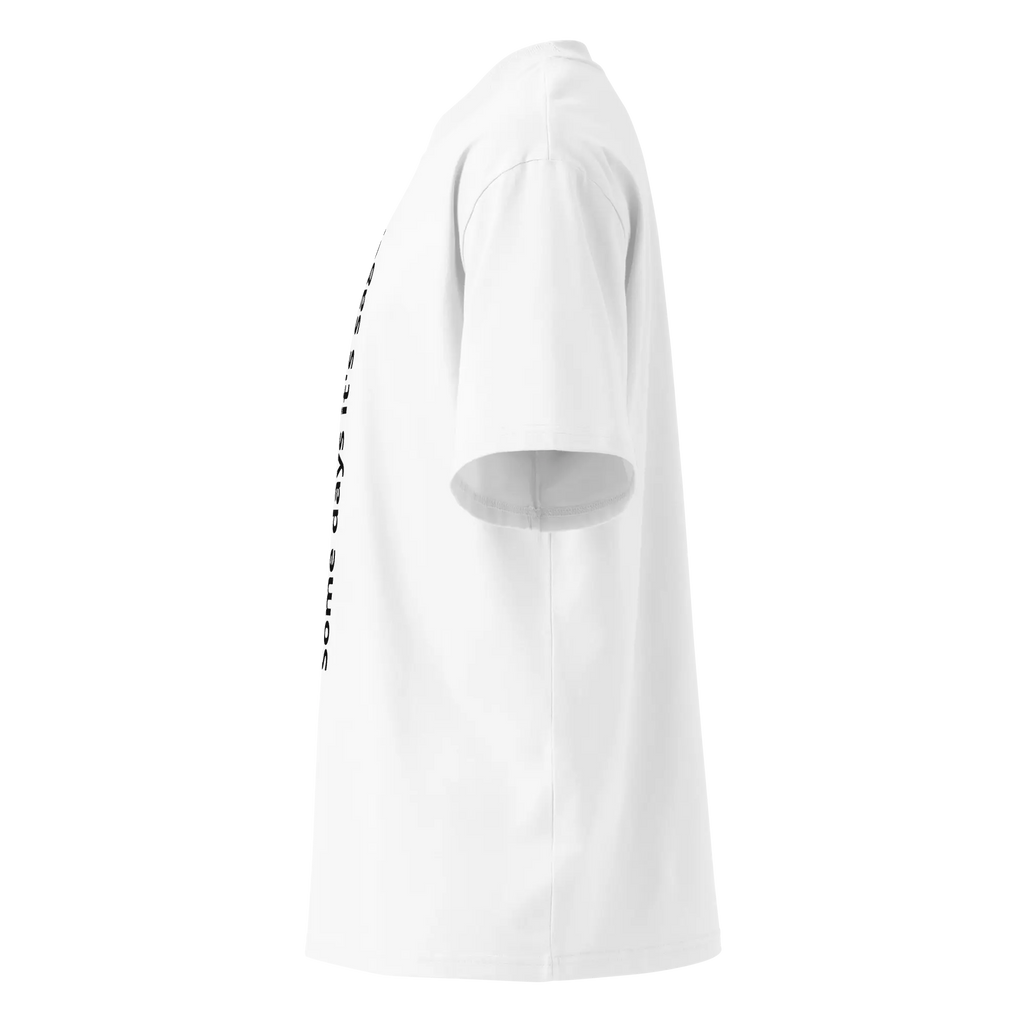 Unisex organic oversized high neck t-shirt HAUS OF SMELL