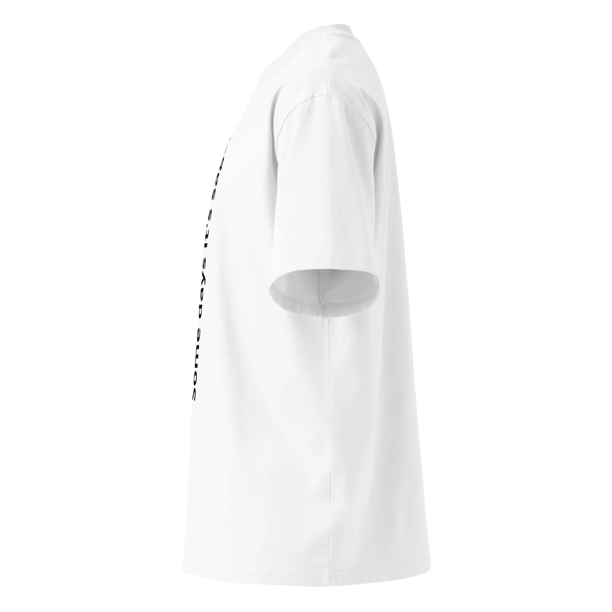 Unisex organic oversized high neck t-shirt HAUS OF SMELL