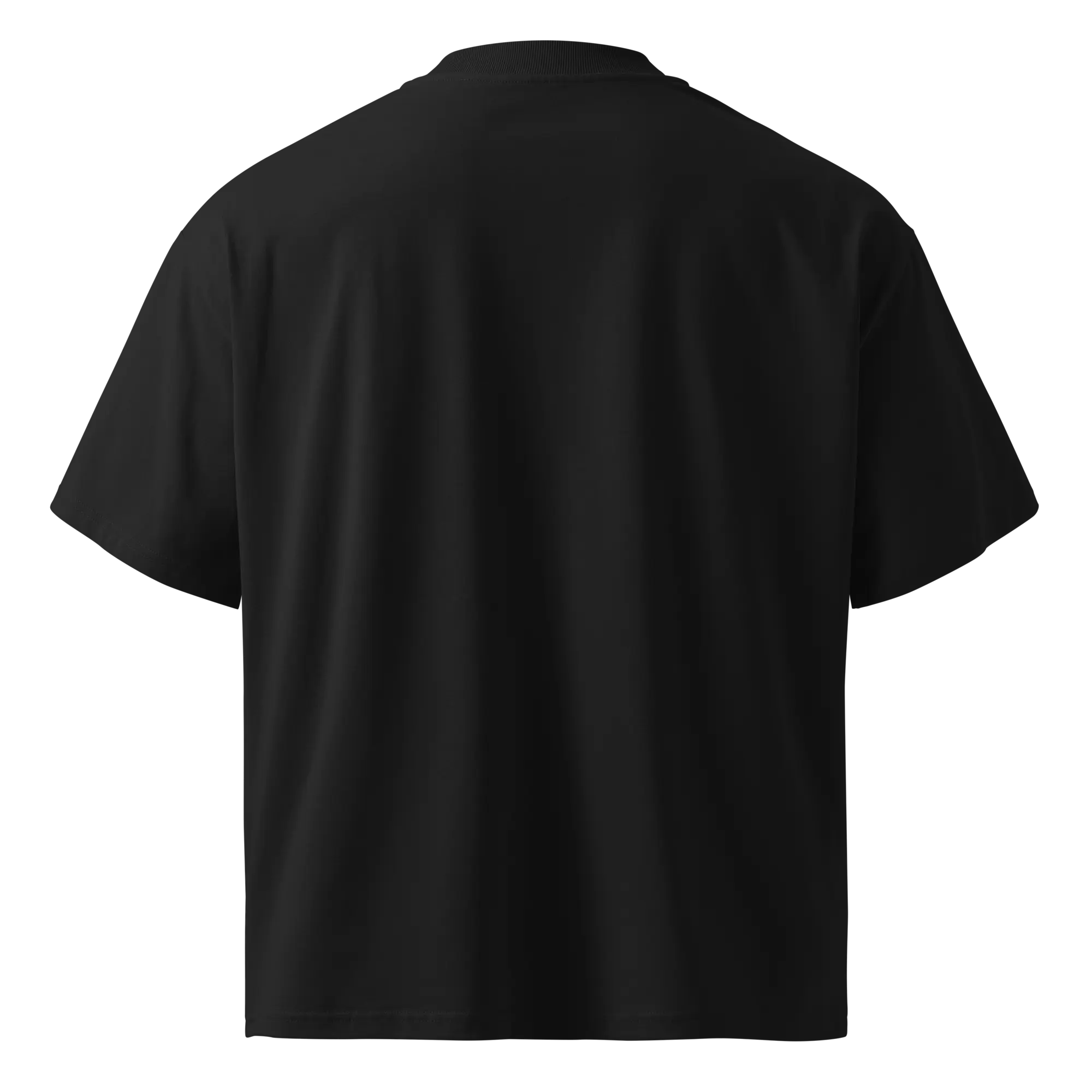 Unisex organic oversized high neck t-shirt HAUS OF SMELL