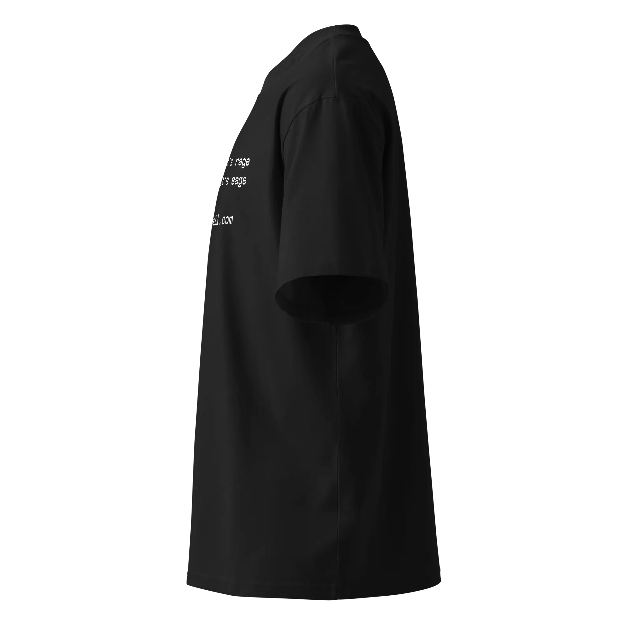 Unisex organic oversized high neck t-shirt HAUS OF SMELL